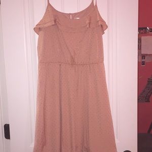 Dusty Pink Lauren Conrad Dress